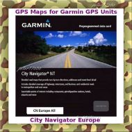 Europe Map For Garmin Devices on DVD